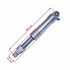 Ammortizzatore 300mm argento - 300mm,