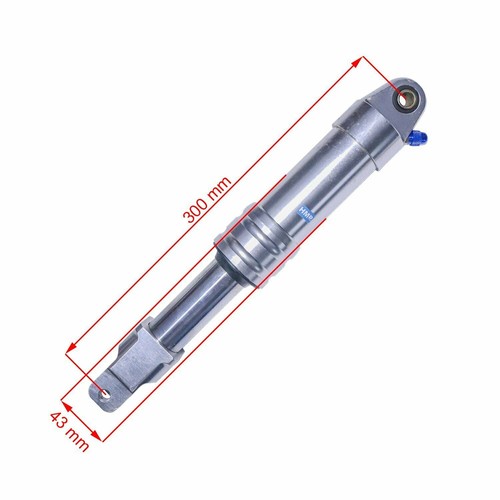 Ammortizzatore 300 argento - ammortizzatore, mm