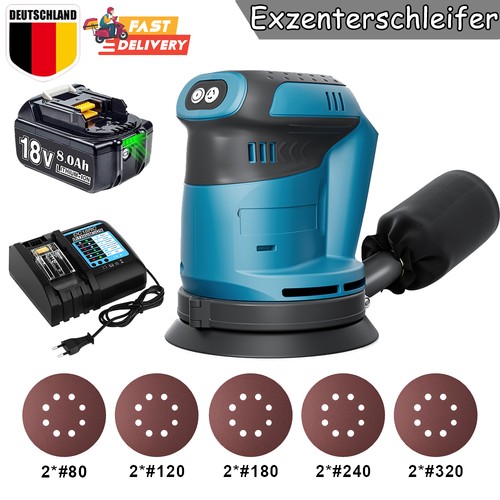 Akku exzenterschleifer - akku,