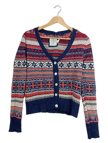Cardigan donna rosso blu - rosso,
