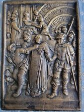 Placca Bronzo Antica Pace  Fusione In Terra Scultura 500 XVI