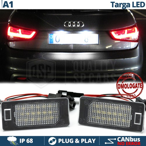 Placchette luci targa - placchette, led
