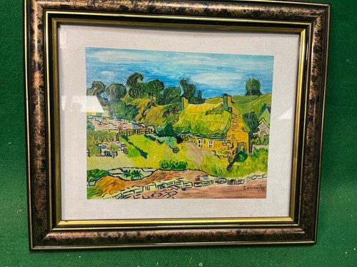 Quadro dipinto olio di - quadro,