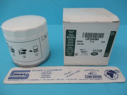 Filtro olio originale land - olio,