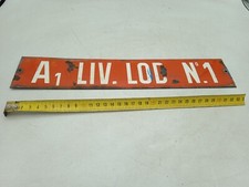 Insegna Smaltata Regie