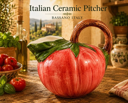 Vaso brocca pomodoro italiano