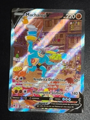 Pokémon carta machamp - carta,