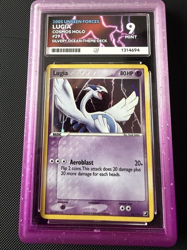 Pokémon lugia 2005 unseen - ex,