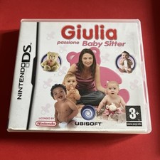 GIOCO VIDEOGIOCO NINTENDO DS GIULIA PASSIONE BABY SITTER SENZA MANUALE ITALIANO