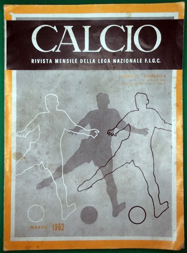 Calcio marzo 1962 rivista - marzo,