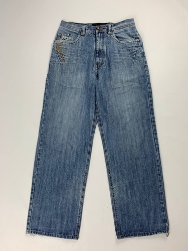 Jeans larghi karl - kani, blu