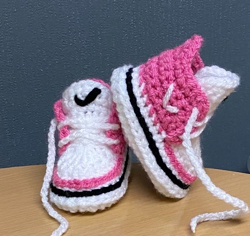 Scarpe all uncinetto neonato - scarpe,