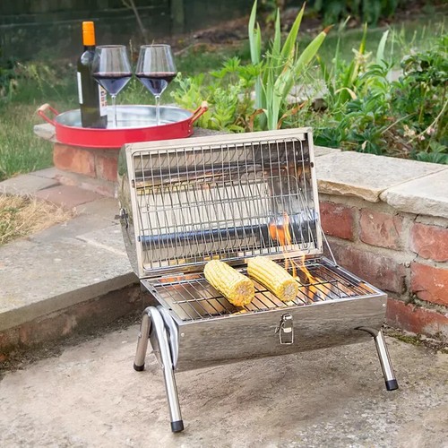 Barbecue botte acciaio - barbecue,