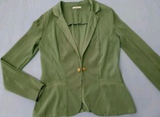 SISTE'S GIACCHETTA DA DONNA VERDE TAGLIA S/M ELEGANTE LEGGERA USATA