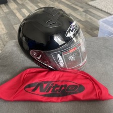 CASCO APERTO NITRO RACING NERO