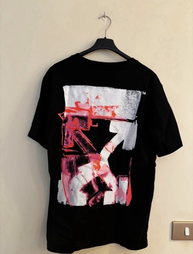 Shirt off white nera - t-shirt, off-white