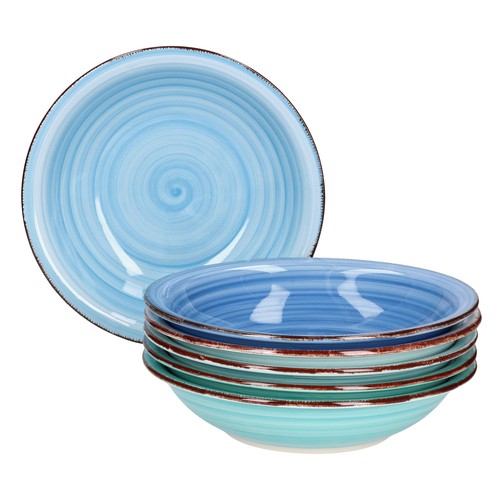 Set pezzi piatti - set, zuppiera
