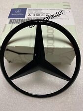 Distintivo stella stivali posteriori neri lucidi per Mercedes Classe C C C63 C43 W205 Coupé 2016-21