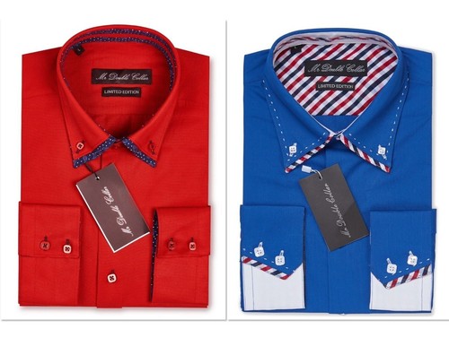 Lusso uomo casual rosso doppio - lusso,