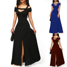 Maxi abito ballo spalla - maxi,