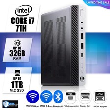 HP Desktop Computer PC i7, up