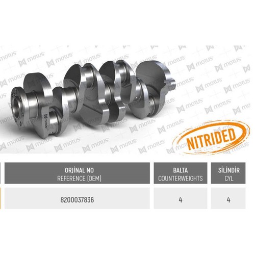 Albero motore renault dci - albero,