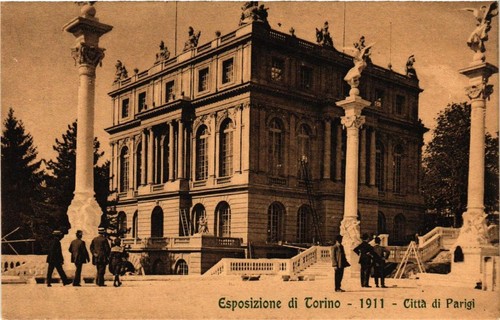 Cpa torino cittá parigi - cpa,
