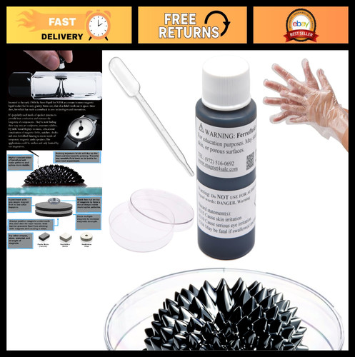 Ferrofluid science experiment - ferrofluid,