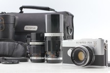 New Seals【N come nuovo con 3 obiettivi】 Olympus Pen F 38 mm 100 mm 150 mm obiettivo con borsa dal GIAPPONE