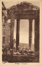 CPA TUNISIA DOUGGA - Le