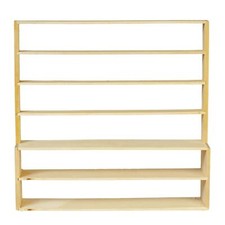 Bambole Casa Legno Grezzo