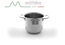 PENTOLA ALTA ACCIAIO INOX 18/10 ALTO SPESSORE NUOVA INOXTHERM OFFICINE PRANDELLI
