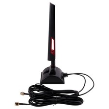 Antenna WiFi A Base Magnetica da 2,4 GHz 5 GHz per Router Scheda di Rete  A3561