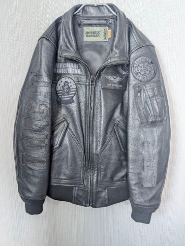 Avirex top gun giacca pelle - top, di