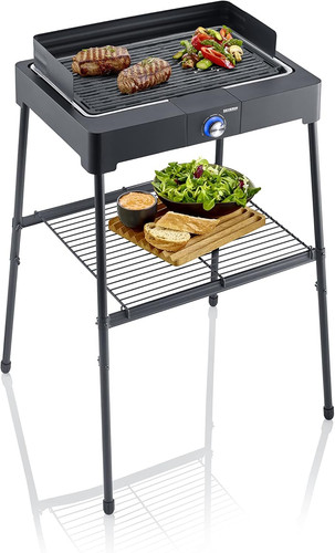 Barbecue elettrico con gambe - elettrico, e