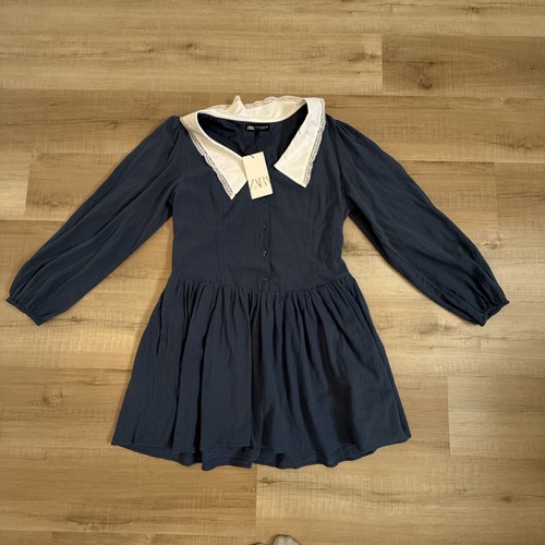 Zara cotton short dress - zara,