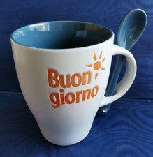 Tazza colazione blu porta
