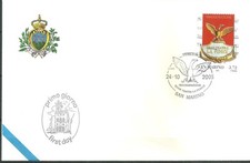 SAN MARINO BUSTA PRIMO GIORNO TEATRO LA FENICE  2003  ALTO VALORE RARO  VEDI