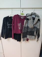 Set Abbigliamento Bambina 3 Pezzi Felpa Maglione Pullover Piazza Italia 6/7/8