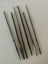 Attrezzi Vintage Per Orafi E Orologiai -Lotto Di 6 Alesatori