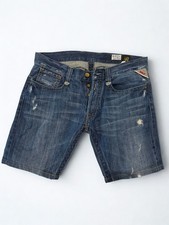 Replay jeans corti uomo - denim vintage originale in perfette condizioni