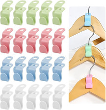 40 Grucce 4 Colori Salvaspazio, Grucce Appendiabiti Salvaspazio, Impilabili, Sal