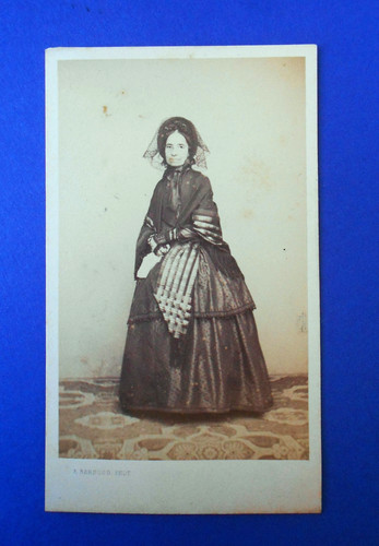 Foto epoca antica cdv alphonse - foto,