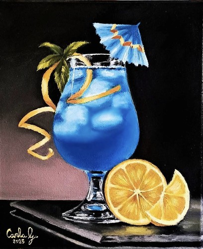 Laguna blu dipinto - blu”, ad