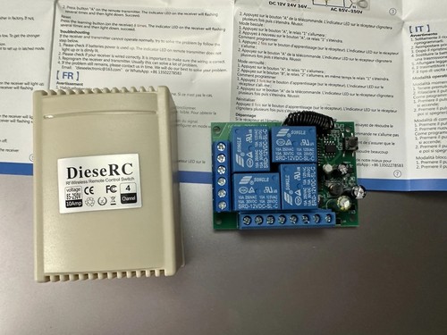 Modulo rele con - , telecomando