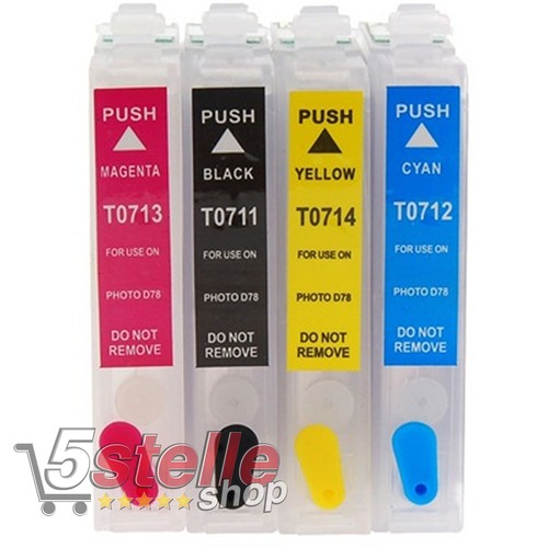 Kit cartucce ricaricabili - 4,