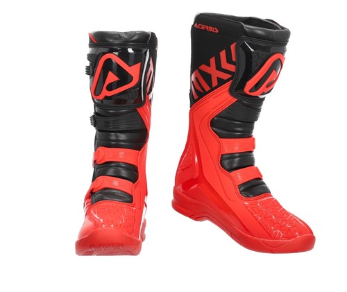 Stivali acerbis team rosso - stivali,