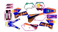 Kit pegatinas ktm exc - pegatinas,