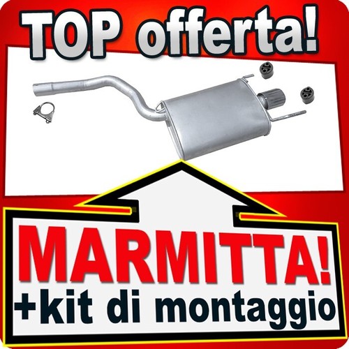 Silenziatore posteriore per - posteriore,