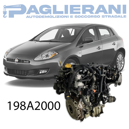 Motore 198a2000 fiat bravo - motore,